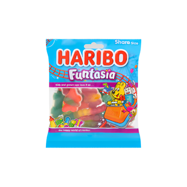 Haribo Funtasia 150g – A Fun & Fruity Mix of Chewy Gummies